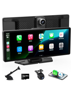 Pantalla Carplay Inalámbrica 10.26" TK-YBX1ZSQ con Doble Cámara 4K