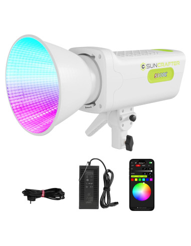 Luz de Video LED SUNCRAFTER 300C RGBACL 300W CCT 1400K-20000K