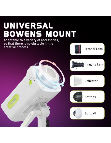 Luz de Video LED SUNCRAFTER 300C RGBACL 300W CCT 1400K-20000K