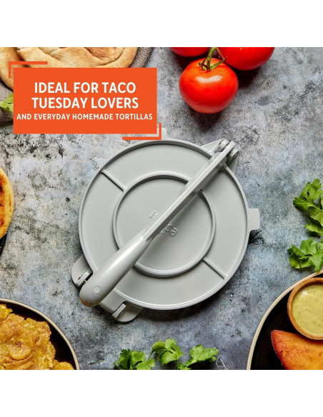 Prensa de Tortilla IMUSA 20.32 cm Aluminio Fundido