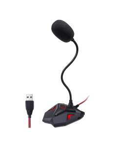 Micrófono USB JAMELO de Condensador con Cuello Flexible 360