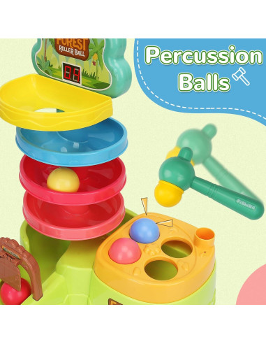 Juguete Montessori 3 en 1 SLTBEH para Niños 1-3 Años