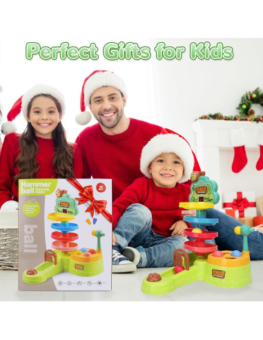 Juguete Montessori 3 en 1 SLTBEH para Niños 1-3 Años