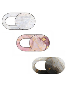 Cubiertas de Cámara para Laptop SZJINXU 3 Piezas Ultra Delgadas