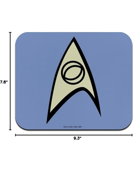 Alfombrilla de Ratón Star Trek Graphics & More 23.6x19.8cm