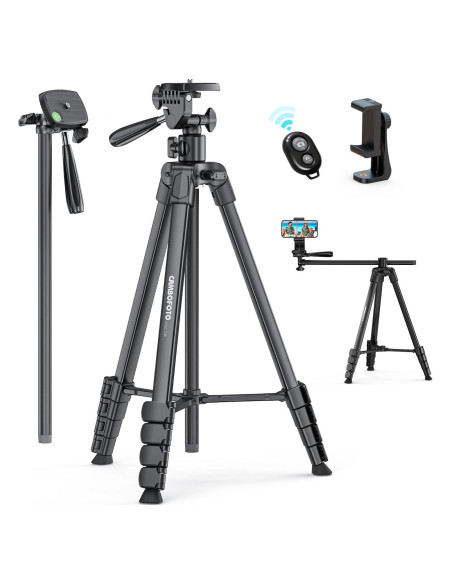 Trípode para Teléfono CAMBOFOTO 205C 185 cm con Control Remoto