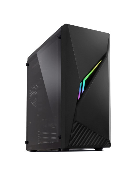 Caja de PC Gaming Zalman Raven ATX - RGB, Vidrio Templado, 120mm