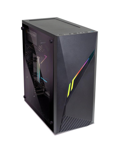 Caja de PC Gaming Zalman Raven ATX - RGB, Vidrio Templado, 120mm