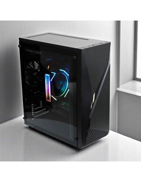 Caja de PC Gaming Zalman Raven ATX - RGB, Vidrio Templado, 120mm