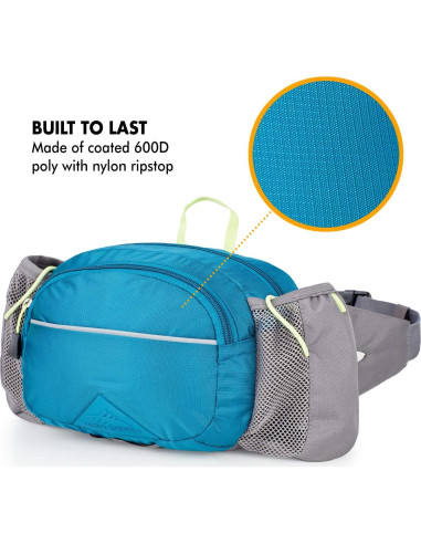 Cinturón de Hidratación High Sierra 3L con Botellas Ajustable