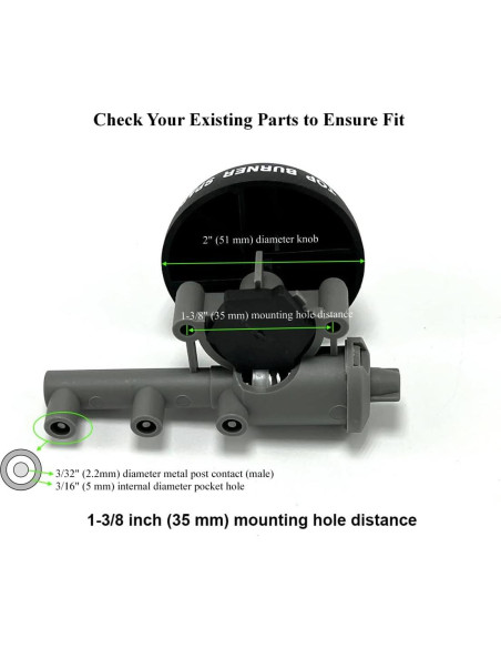 Kit de Encendedor Piezo DuRally para Estufas RV 3 Quemadores