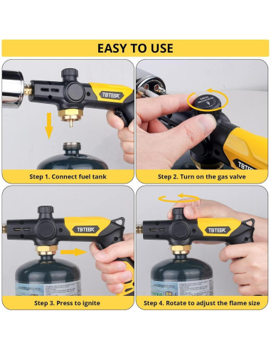 Antorcha de Cocina TBTEEK Propano GF-8010 2500F