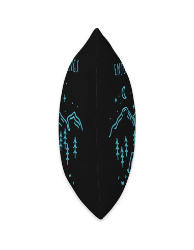 Cojín de Camping Minimalista Frases Simples 45x45 cm