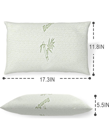 Almohada de Camping GIVANLEE Espuma Viscoelástica 1.80 kg