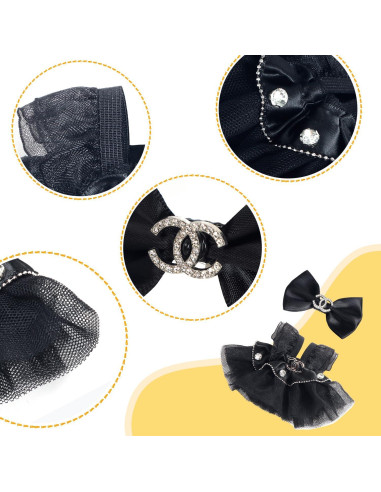 Conjunto Ropa para Muñeca 17cm FEAYEA - 2 Faldas y Horquillas