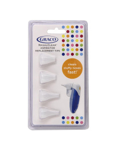 Consejos de Reemplazo Aspirador Nasal Graco 2 Piezas Silicona