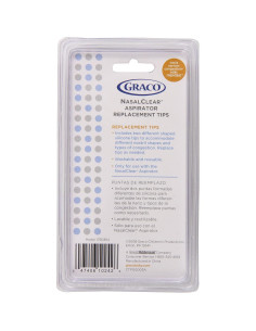 Consejos de Reemplazo Aspirador Nasal Graco 2 Piezas Silicona 2