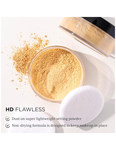 Polvo Fijador HD Translúcido Absolute New York 15 g