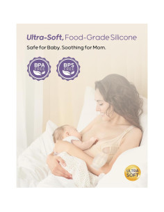 Bomba Manual de Silicona Nuliie 120ml Antifugas para Lactancia 2