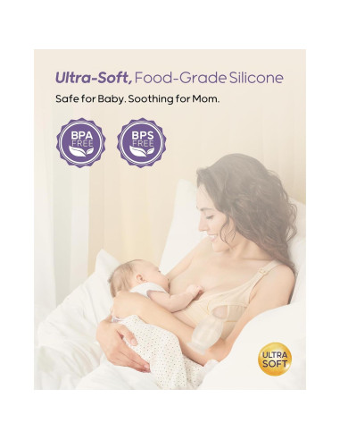 Bomba Manual de Silicona Nuliie 120ml Antifugas para Lactancia