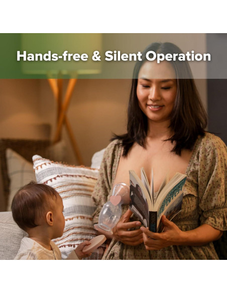 Bomba de Pecho Manual Haakaa 118ml Rosa con Tapa de Silicona