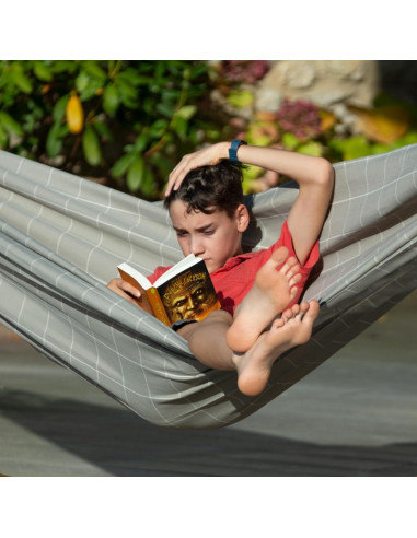 Hamaca Clásica Brisa LA SIESTA XL Almendra 200 kg Resistente