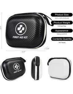 Kit de Primeros Auxilios WATPYHD 185 Piezas Impermeable 2