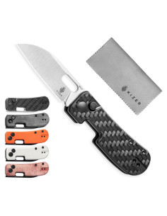 Cuchillo de bolsillo Kizer Banish, plegable 58.5 mm Nitro-V