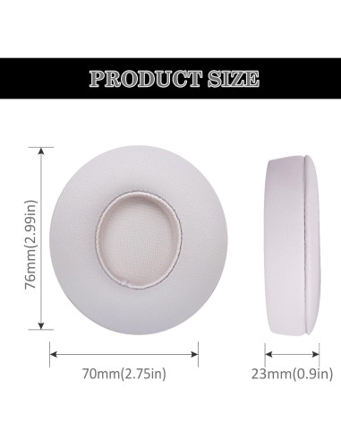 Almohadillas de Reemplazo Aiiviol para Auriculares Beats Solo 4