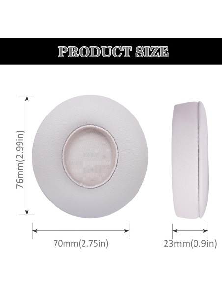 Almohadillas de Reemplazo Aiiviol para Auriculares Beats Solo 4