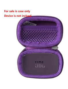 Funda Dura de Viaje Hermitshell para JBL Vibe 100 TWS - Color Púrpura 2