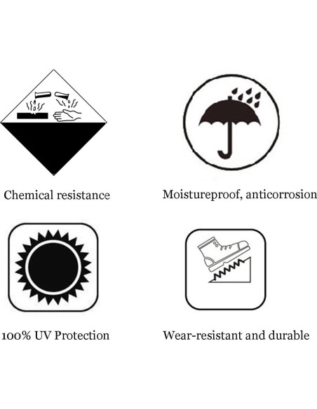 Cuerda trenzada de nylon 6mm Donhouse 15.24 metros blanca