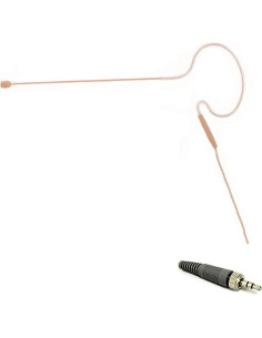 Micrófono de Auricular Mini Rannsgeer L630R Beige para Sennheiser 2