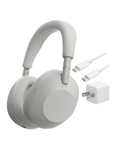 Auriculares Inalámbricos Sony WH-1000XM6 con Cancelación de Ruido QN3 Plata