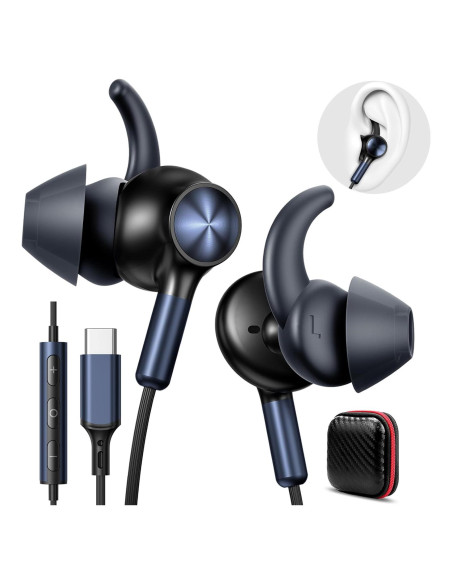 Auriculares In-Ear APETOO USB-C con Cancelación de Ruido Auriculares In-Ear APETOO USB-C con Cancelación de Ruido