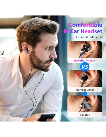 Auriculares In-Ear APETOO USB-C con Cancelación de Ruido Auriculares In-Ear APETOO USB-C con Cancelación de Ruido