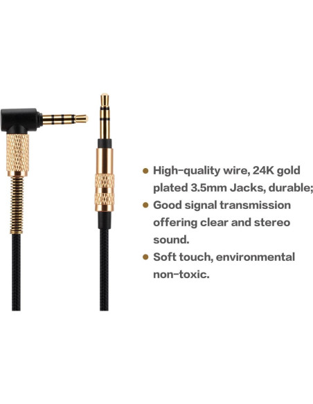 Cable de Audio UNCLE LIGHT 1.2m para Auriculares Marshall