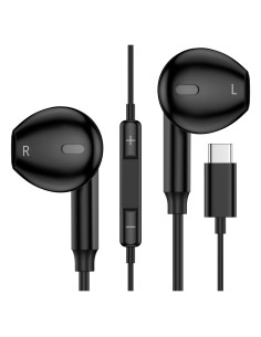 Auriculares con cable USB C Samsung A17 con micrófono 1.22m