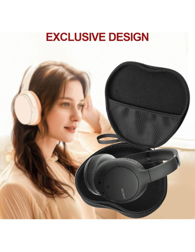 Funda de Almacenamiento BONSAVA para Sony WH-CH710N - Negro