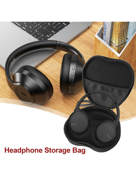 Funda de Almacenamiento BONSAVA para Sony WH-CH710N - Negro