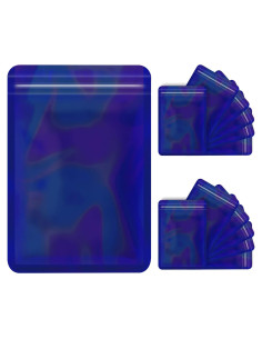 Bolsas Holográficas Reutilizables YOTOZU 100 Unidades 8x12 cm
