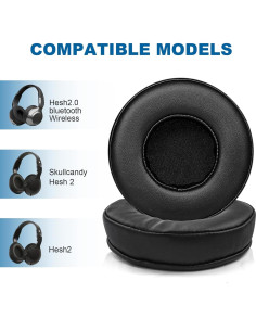 Almohadillas de Reemplazo Alitutumao Hesh 2.0 para Skullcandy 2