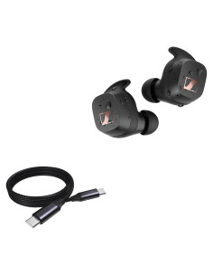 Cable BoxWave USB-C a USB-C 100W 0.91m para Sennheiser