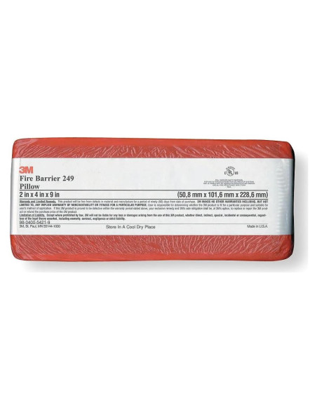 Almohada de Detención de Fuego 3M FB249 - 10.16x22.86 cm
