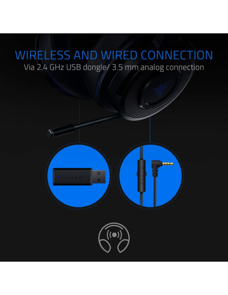 Auriculares Inalámbricos Razer Thresher 7.1 para PS4 - 413.7g
