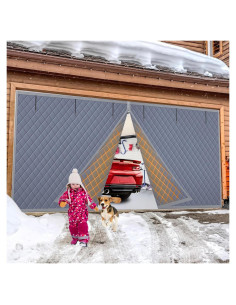 Cortina Aislante para Puerta de Garaje ABVRUN 4.88x2.13m