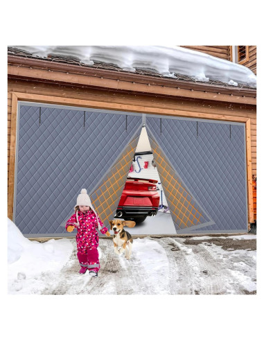 Cortina Aislante para Puerta de Garaje ABVRUN 4.88x2.13m