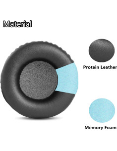Almohadillas de oído de espuma YDYBZB para Pioneer HDJ-X7 HDJ-X5 2