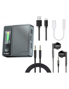 Cambiador de voz A9 con mezclador DJ y auriculares - Portátil