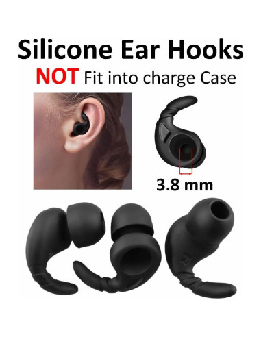 Ganchos para oídos A-Focus para Beats Studio Buds+ - 2 pares